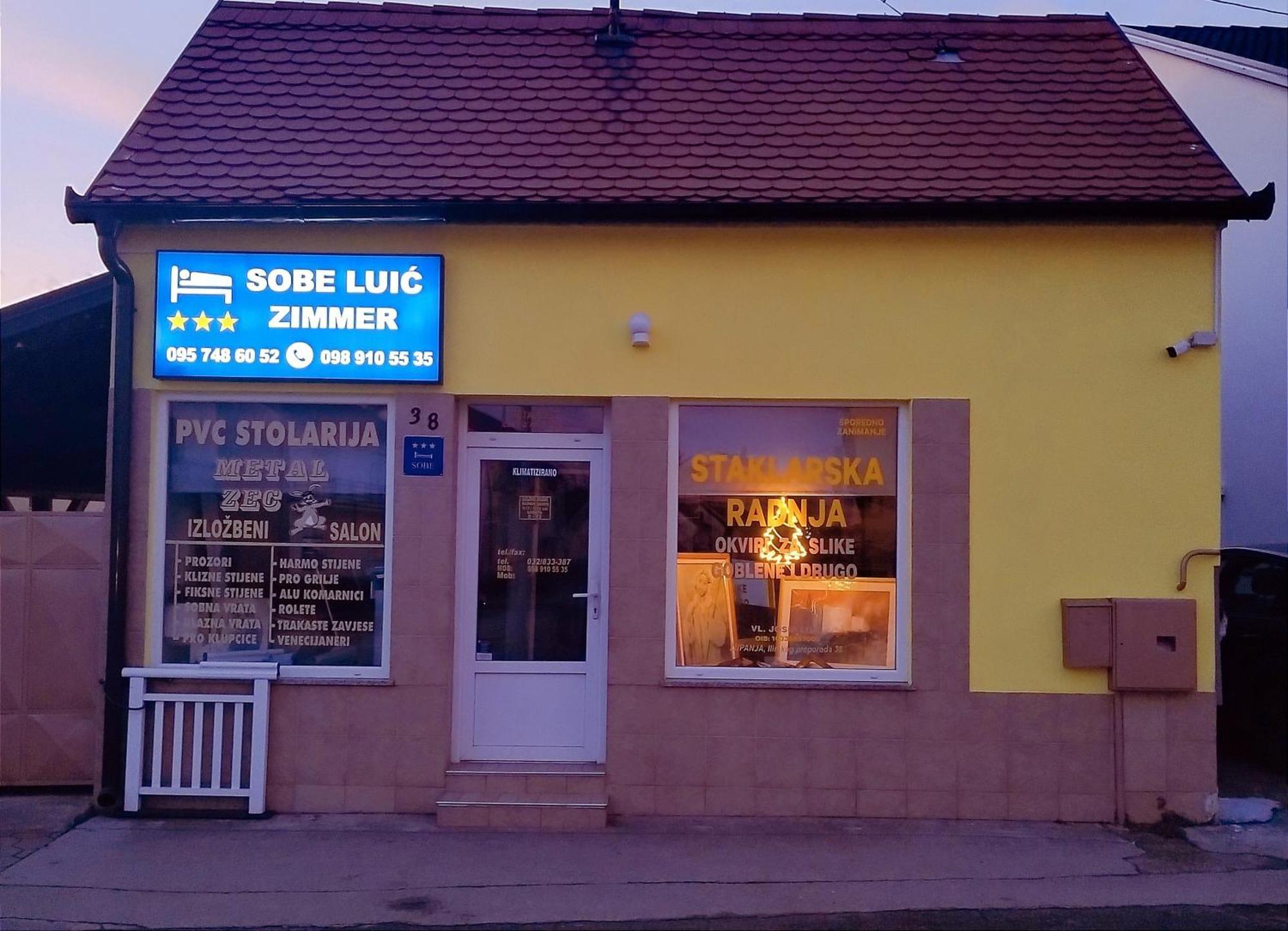 Soba Luic Apartman Zsupanya Kültér fotó